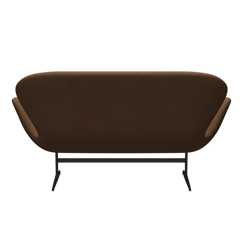 [product_category]-Fritz Hansen Swan Sofa 2 Seater, Brown Bronze/Divina Light Brown-Fritz Hansen-3321-DIV334-BBBASE-FRI-4