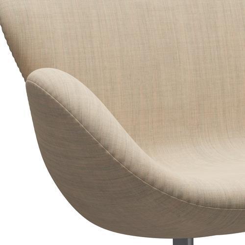 [product_category]-Fritz Hansen Swan Sofa 2 Seater, Silver Grey/Canvas Sand Light-Fritz Hansen-3321-CA0216-SGBASE-FRI-7