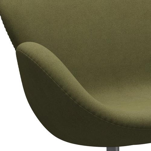 [product_category]-Fritz Hansen Swan Sofa 2 Seater, Silver Grey/Tonus Dusty Green-Fritz Hansen-3321-TON964-SGBASE-FRI-7