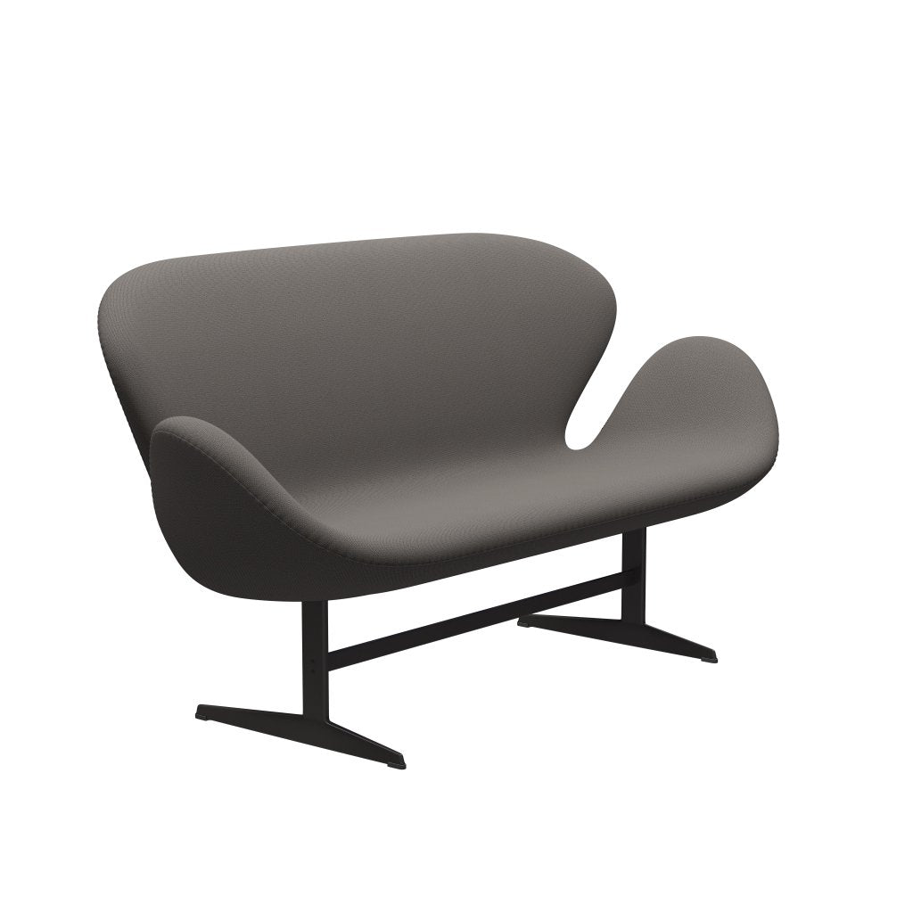 [product_category]-Fritz Hansen Swan Sofa 2 Seater, Warm Graphite/Capture Warm Dark Grey-Fritz Hansen-3321-CP4201-WGBASE-FRI-2