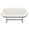 Fritz Hansen Svanesofa 2-personere, varm grafit/Diablo Snow