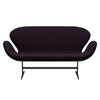 Fritz Hansen Svanesofa 2-Personers, Warm Graphite/Divina Aubergine (376)