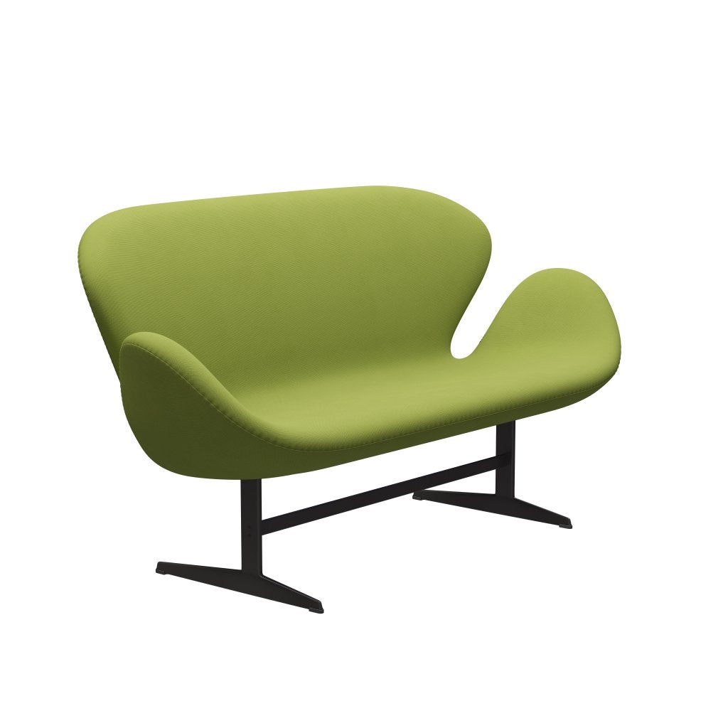 [product_category]-Fritz Hansen Swan Sofa 2 Seater, Warm Graphite/Fame Light Grass Green-Fritz Hansen-3321-F68145-WGBASE-FRI-2