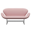 Fritz Hansen Svanesofa 2-personere, Warm Graphite/Fame Varm Pink