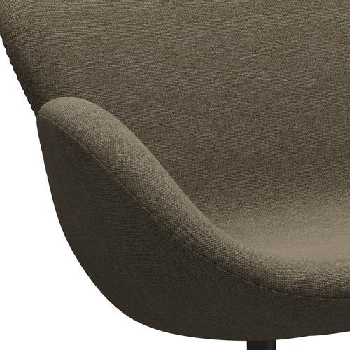 [product_category]-Fritz Hansen Swan Sofa 2 Seater, Warm Graphite/Hallingdal Grey/Brown-Fritz Hansen-3321-HAL227-WGBASE-FRI-7