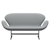 Fritz Hansen Svanesofa 2-Personers, Warm Graphite/Steelcut Trio Beige