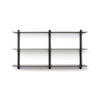 Gejst Nivo Shelf D Large, Black Ash/Black