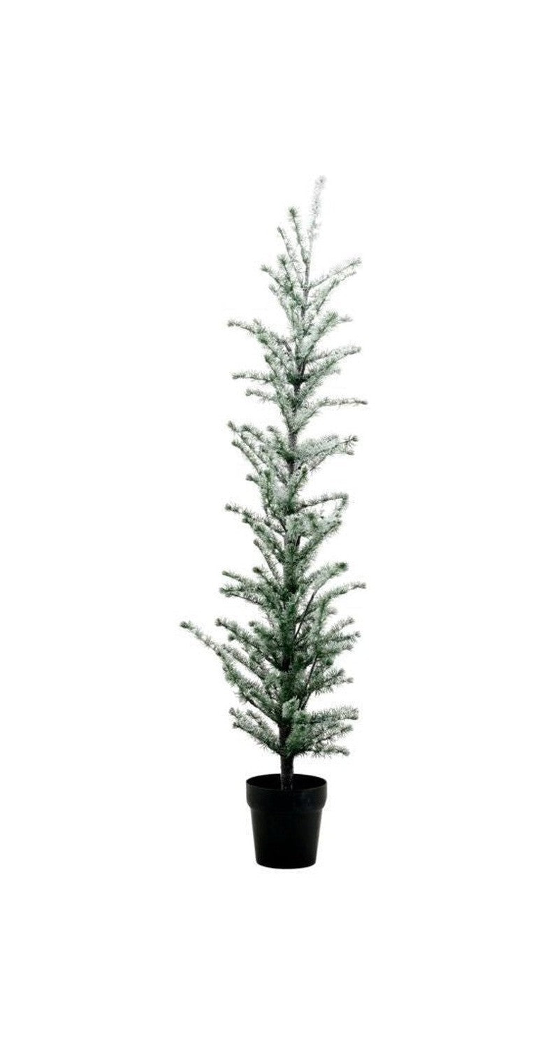 House Doctor Christmas Tree W. Led, Hd Flocked, Nature