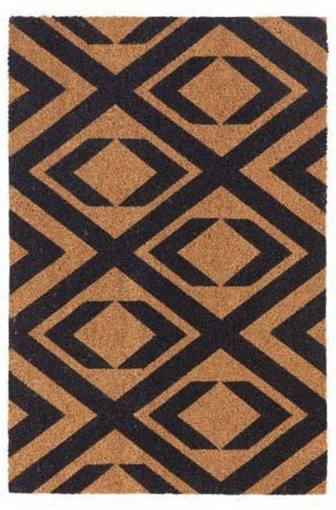 [product_category]-House Doctor Door mat, HDIndi, Nature/Black-House Doctor-5707644866447-261960110-HOU-1