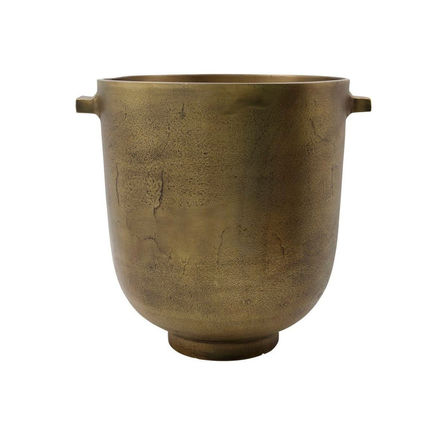 House Doctor Planter, Hd Foem, Antique Brass