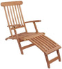 House Nordic Arrecife Teak Deck Chair With Adjustable Back, Nature