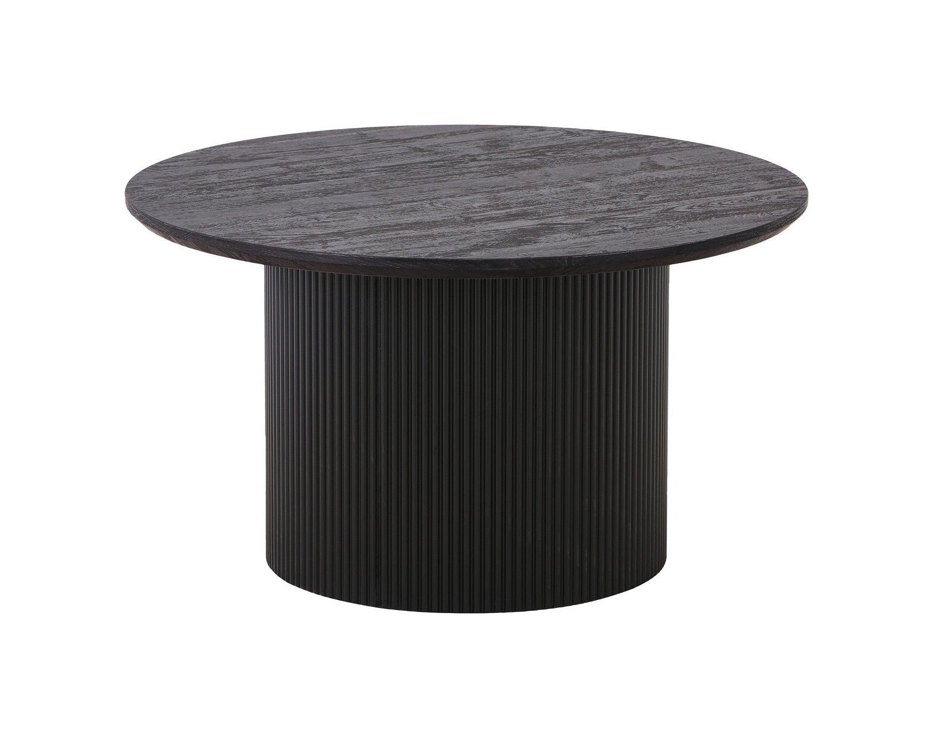 House Nordic Boavista Coffee Table, Dark Brown, ø80x45 Cm