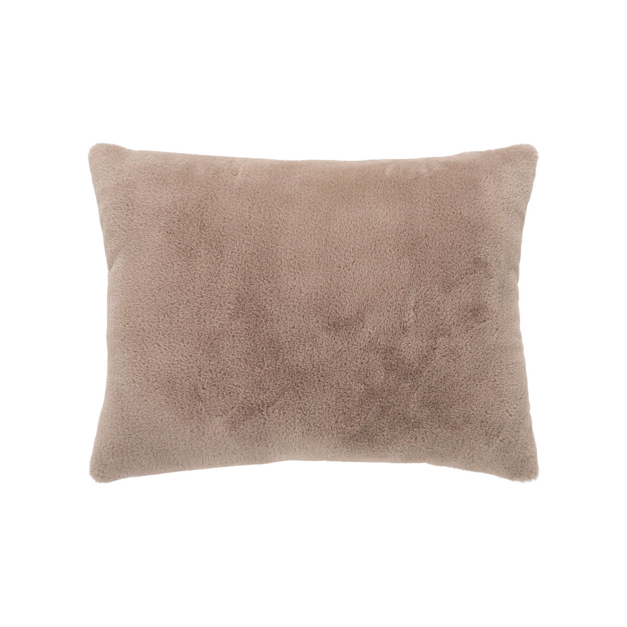 House Nordic Evora Cushion, Light Brown Arrtifical Fur, 45x60 Cm