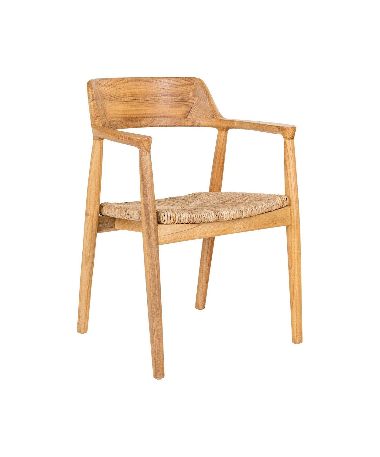 House Nordic Getafe Dining Chair In Sungkai Wood, Natural, 58x56x78 Cm