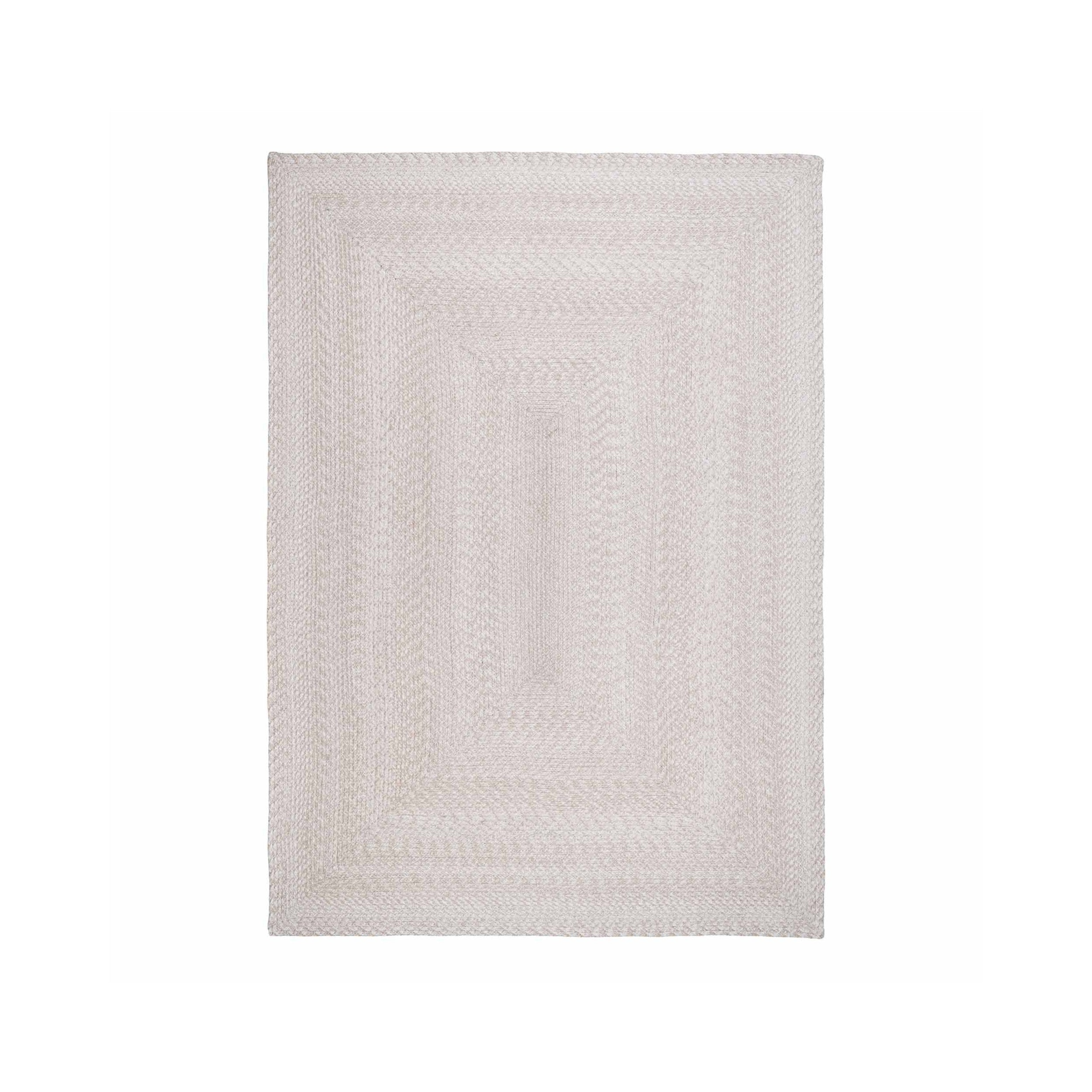 House Nordic Menorca Rug, 100% Recycled Plastic, Sand, 140x200 Cm