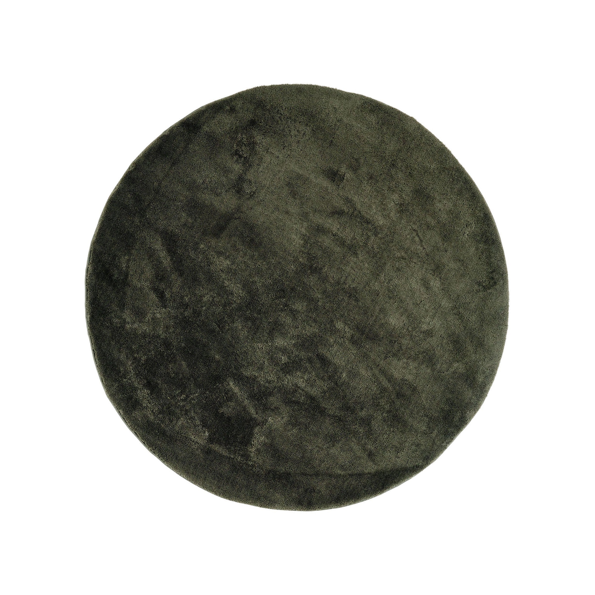 House Nordic Miami Rug, Round, Green, ø160 Cm