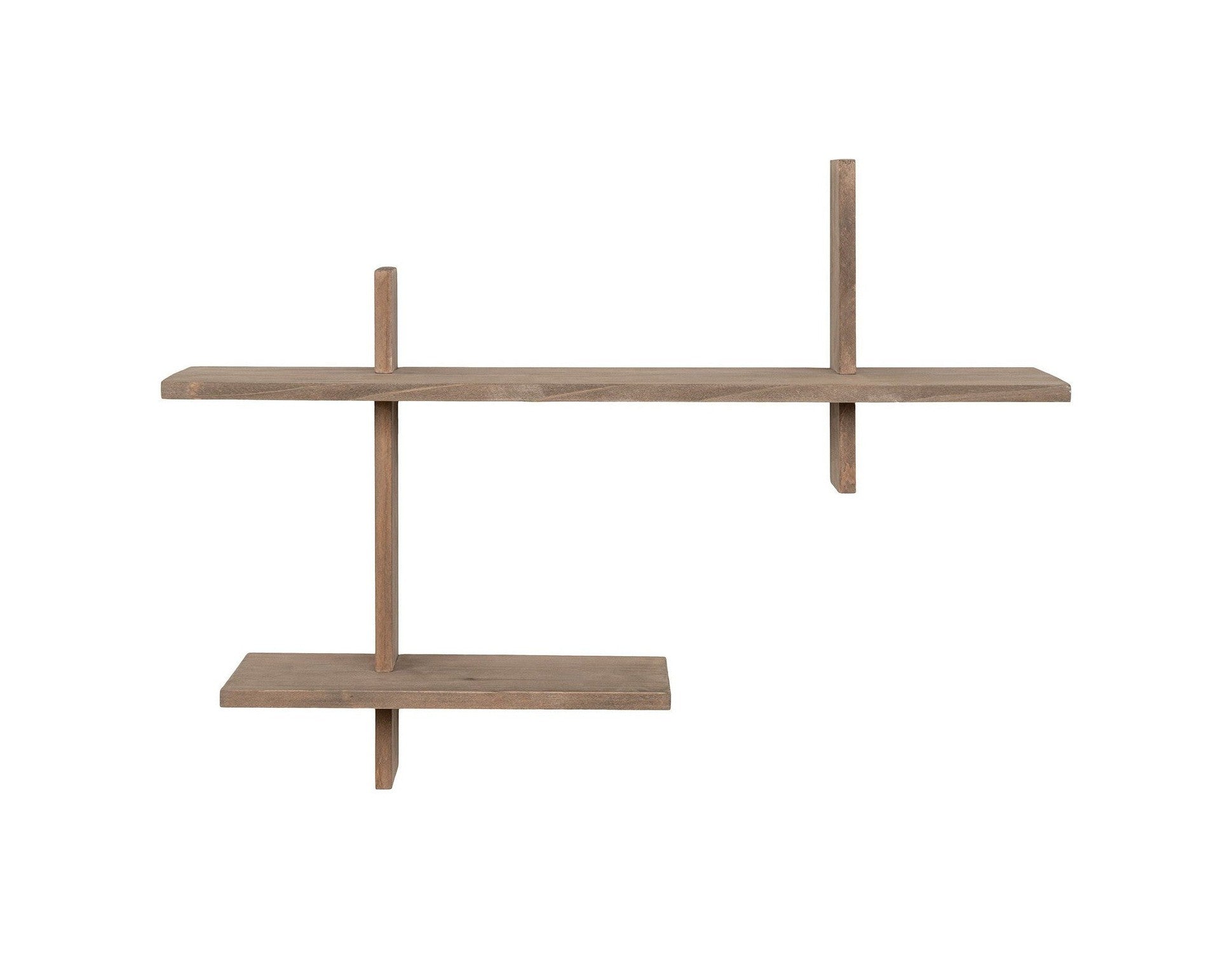 House Nordic Ovada Shelf, Pinewood, 60x15x36 Cm