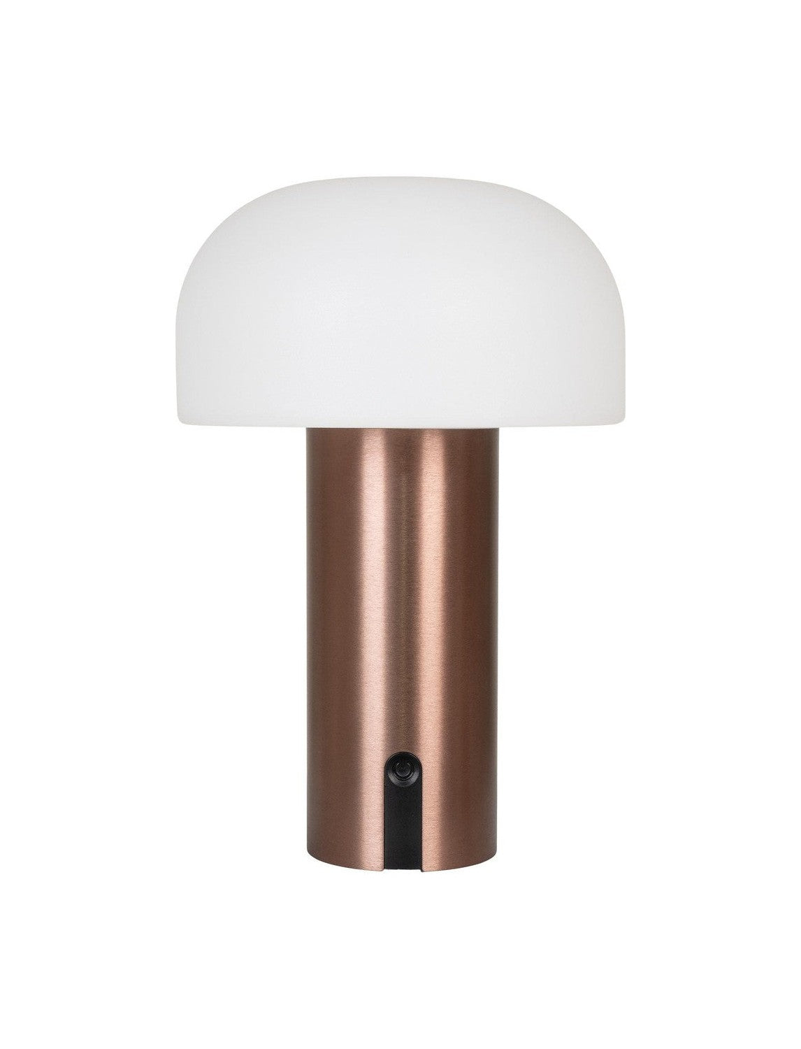 House Nordic Soham Led Lamp, White/Copper, Rechargeable