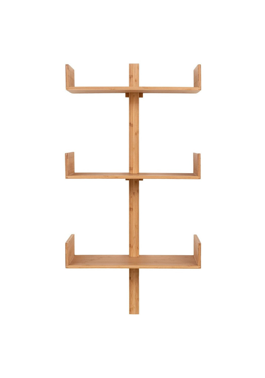 House Nordic Villa Shelf, Bamboo, Natural, 50x102 Cm