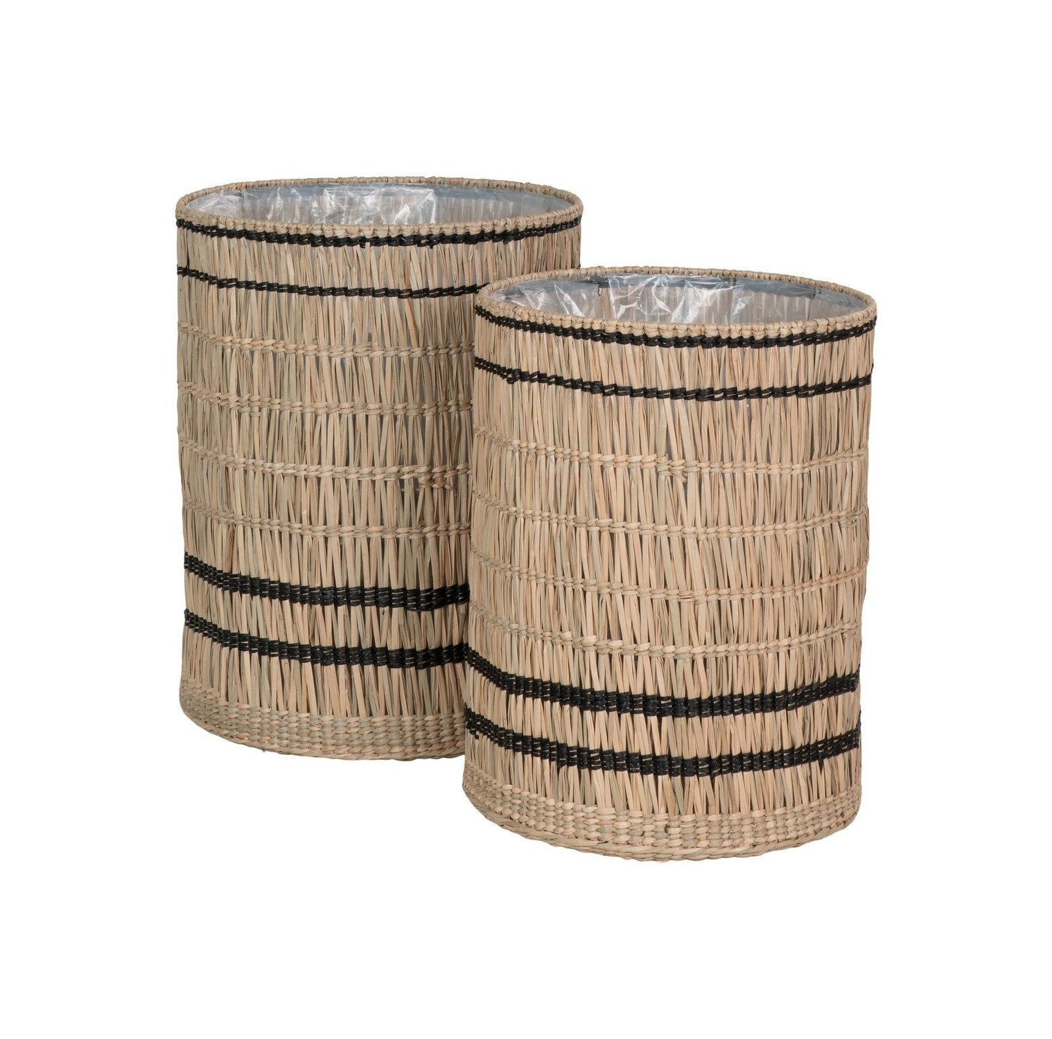 House Nordic Vinh Baskets, Seagrass , Natural, Set Of 2