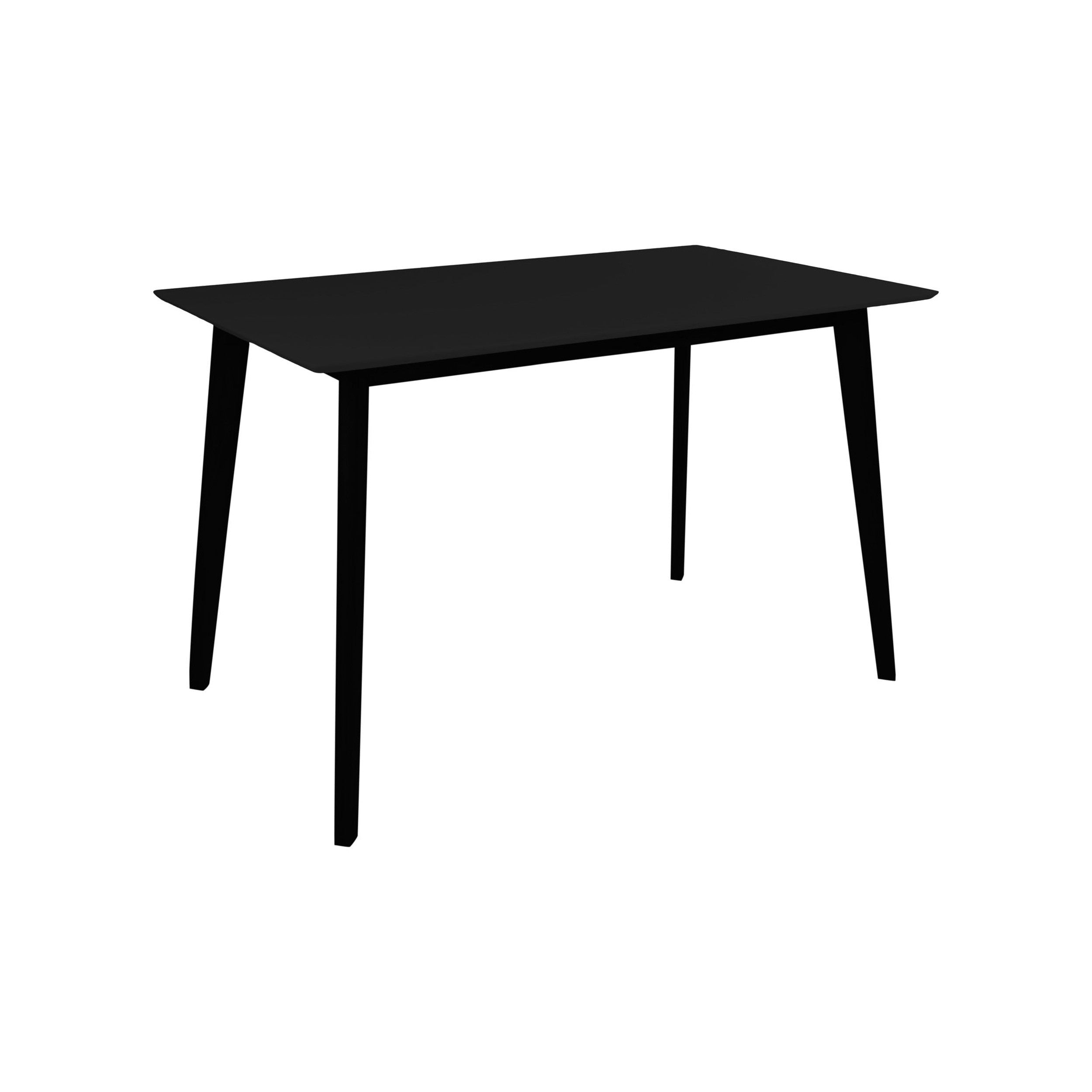 House Nordic Vojens Dining Table, Black 70x120x75 Cm