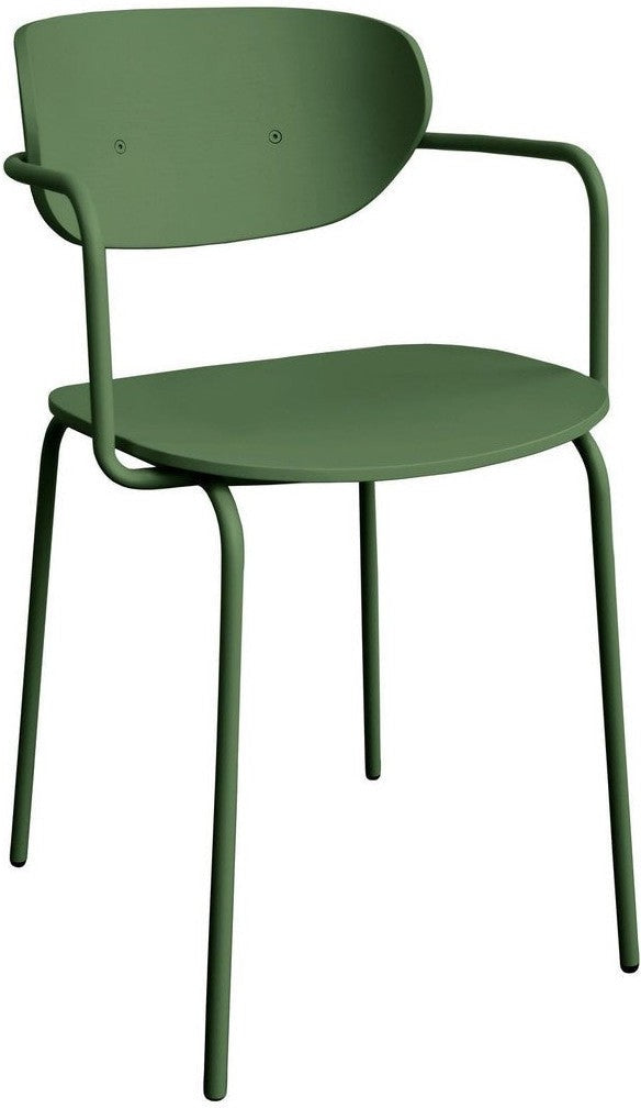 [product_category]-Hübsch Arch Dining Chair Green-Hübsch-5712772137093-141907-HUB-1