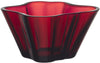 Iittala Alvar Aalto Skål Cranberry, 75 mm