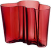 Iittala Alvar Aalto Vase Cranberry, 16 cm