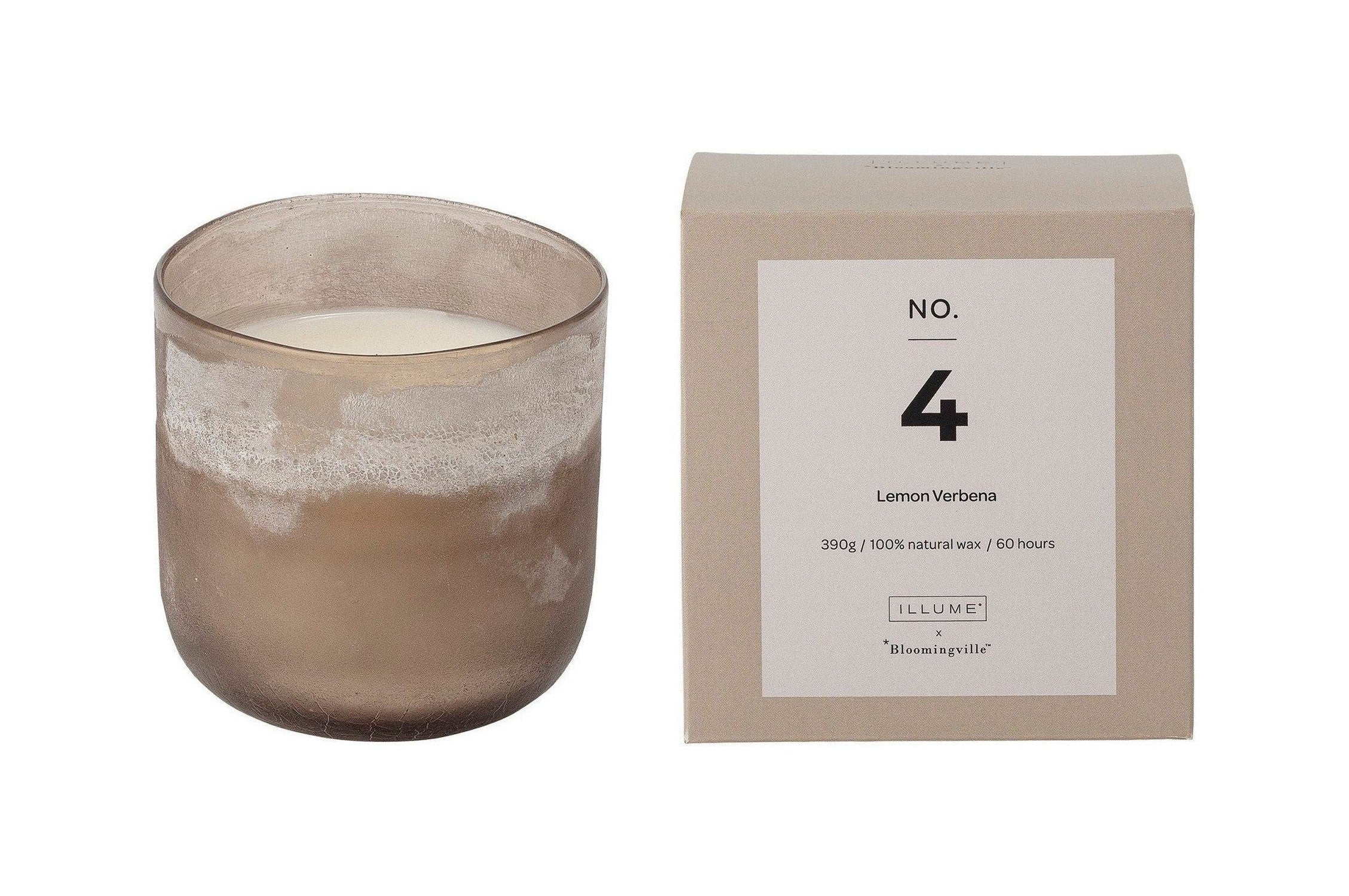 [product_category]-Illume X Bloomingville NO.4-Lemon Verbena Scent Candle, Nature, Wax-Illume X Bloomingville-5711173267835-82052404-BLO-1