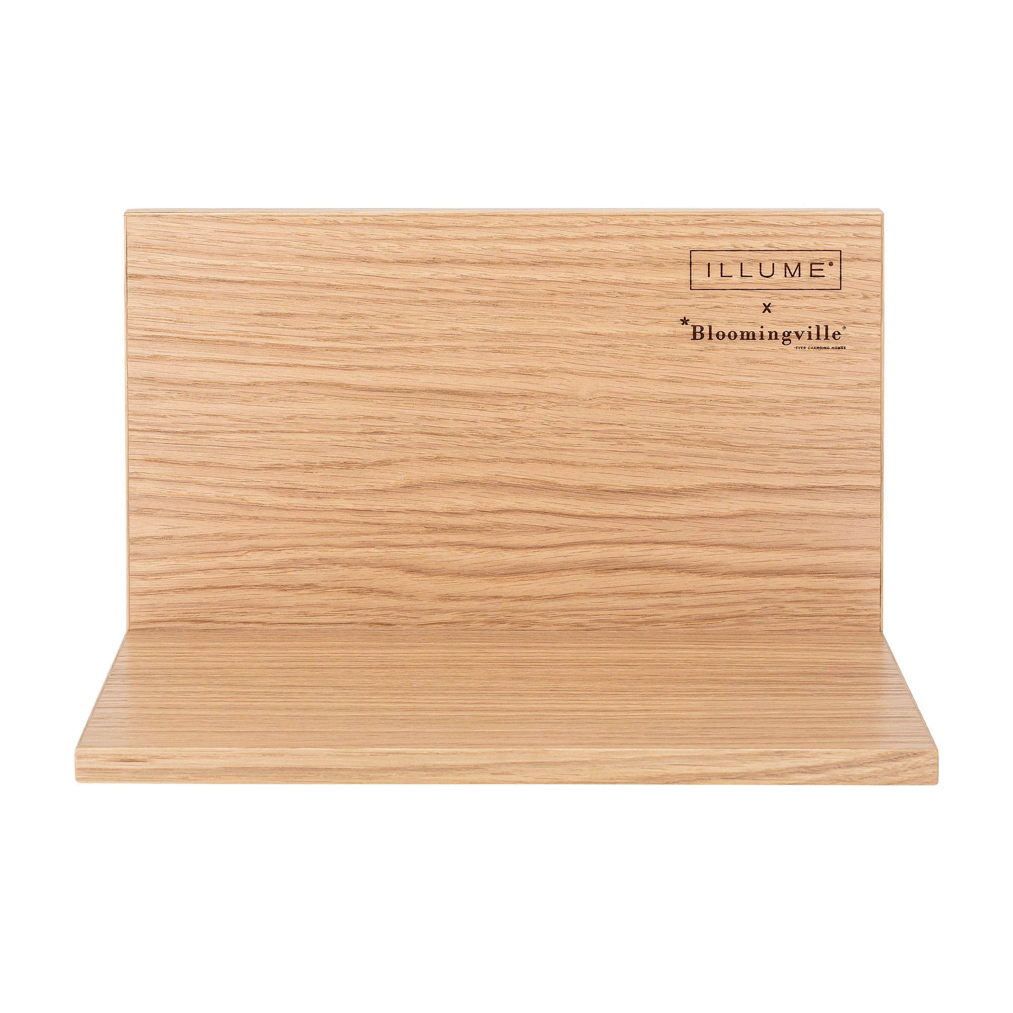 [product_category]-Illume X Bloomingville Shelf, Nature, Oak Veneer-Illume X Bloomingville-5711173258222-82049627-BLO-2