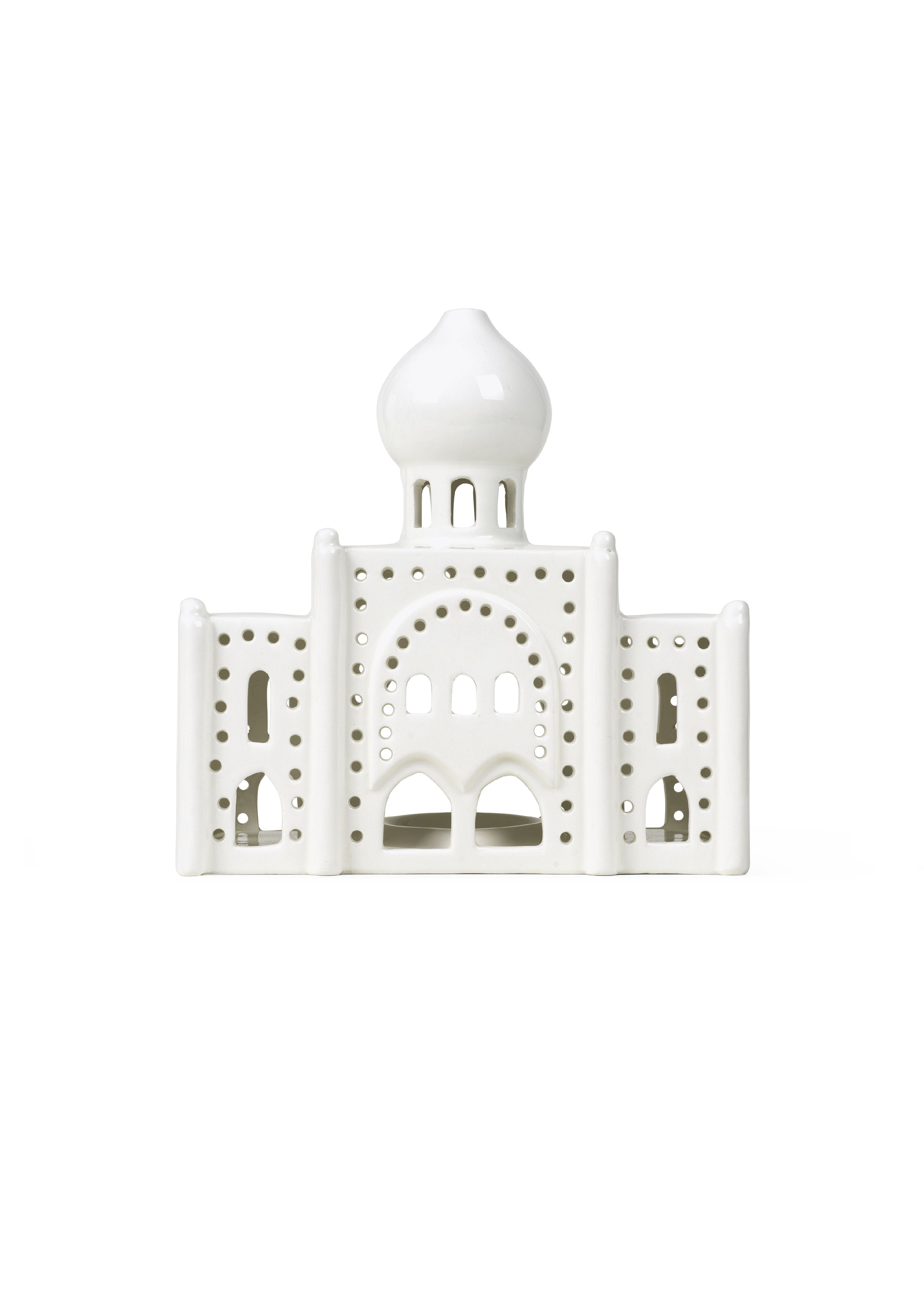 [product_category]-Kähler Urbania Tivoli Lighthouse Nimb White-Kähler-5703779185941-691056-KAH-1