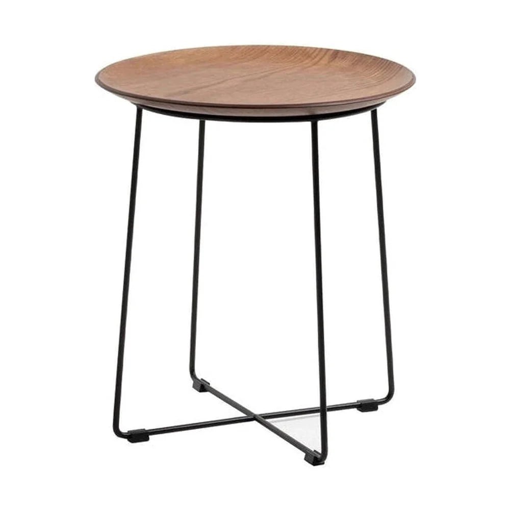 [product_category]-Kartell Al Wood Side Table, Dark Wood/Black-Kartell-8058967310160-04929SN-KAR-1