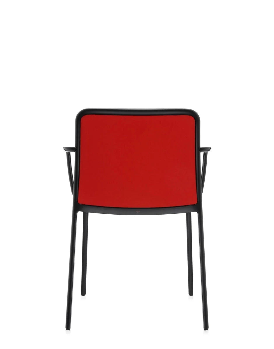 [product_category]-Kartell Audrey Soft Armchair, Black/Red-Kartell-8058967161779-05976NG-KAR-4