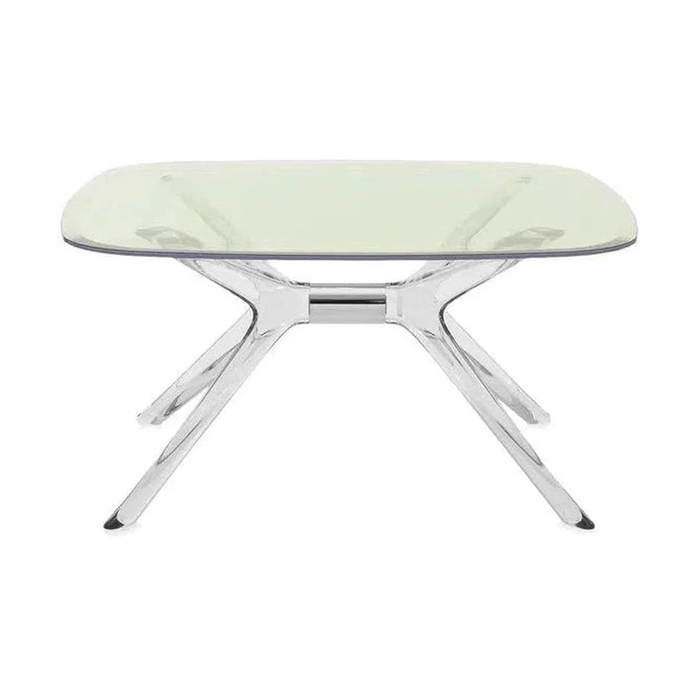 [product_category]-Kartell Blast Side Table Square, Chrome/Green-Kartell-8058967268119-04095C5-KAR-1