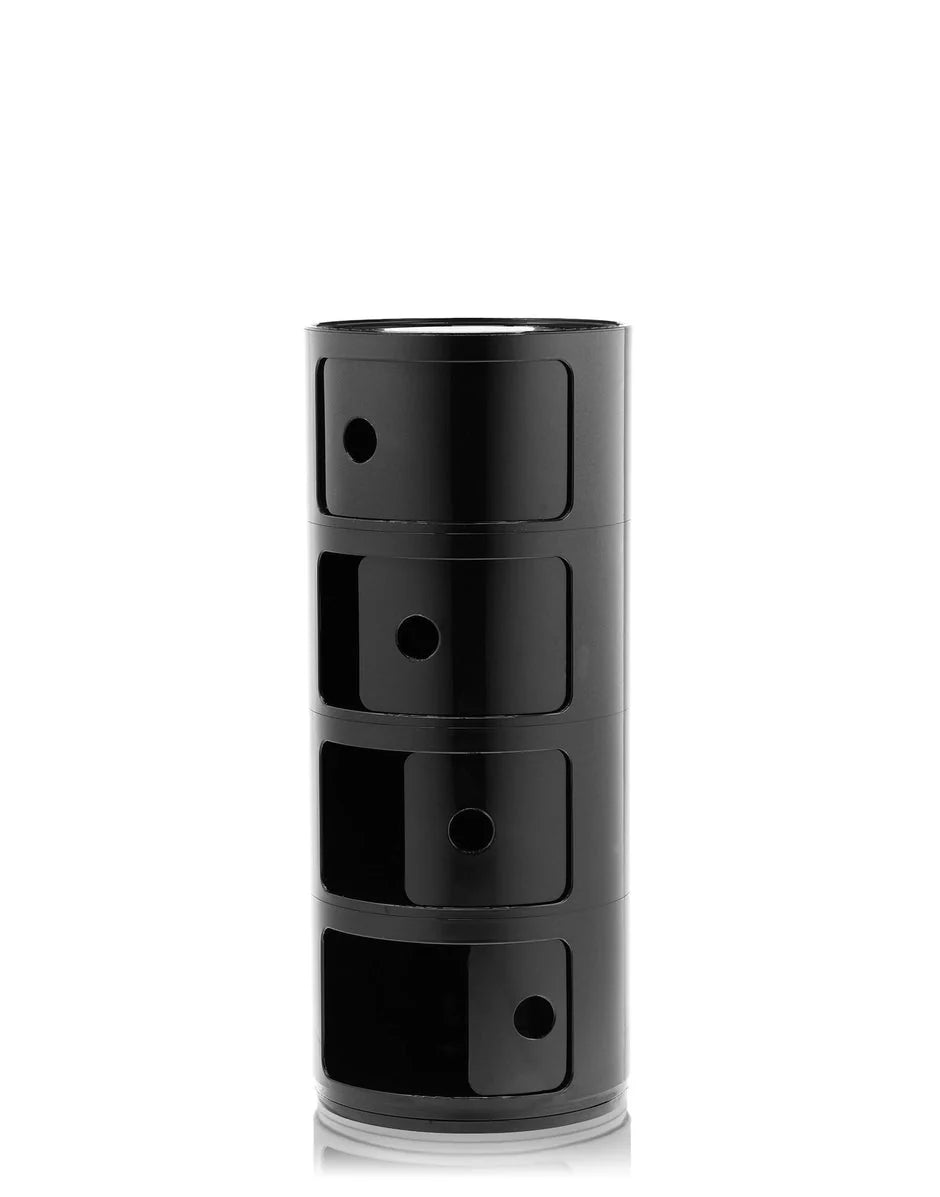 [product_category]-Kartell Componibili Classic Container 4 Elements, Black-Kartell-8058967251012-0498509-KAR-2