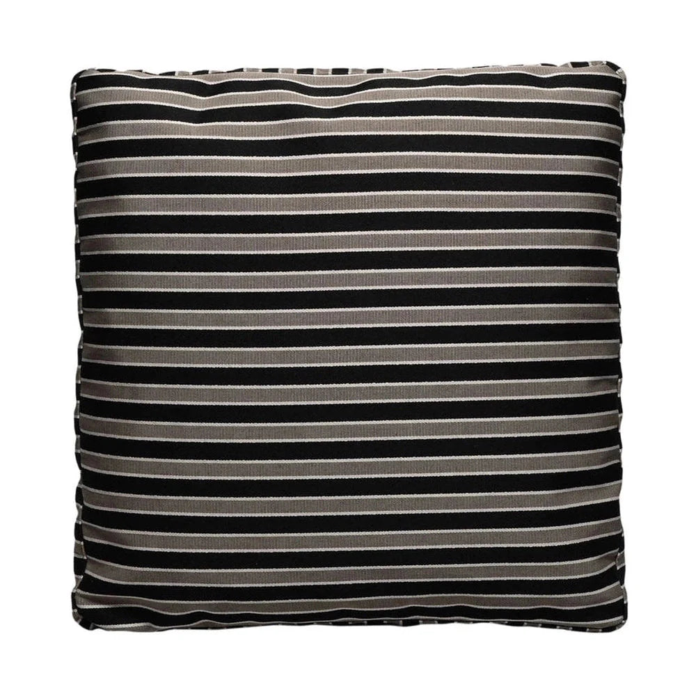 [product_category]-Kartell Cushion Stripes 48x48 Cm, Taupe/Black-Kartell-8058967264173-0718564-KAR-1