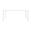 Kartell Fire skrivebord 190x79 cm, hvid/hvid