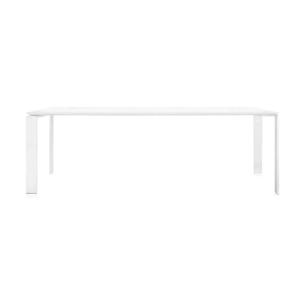 [product_category]-Kartell Four Desk 223x79 Cm, White/White-Kartell-8058967045345-0452482-KAR-1