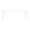 Kartell Fire skrivebord 223x79 cm, hvid/hvid