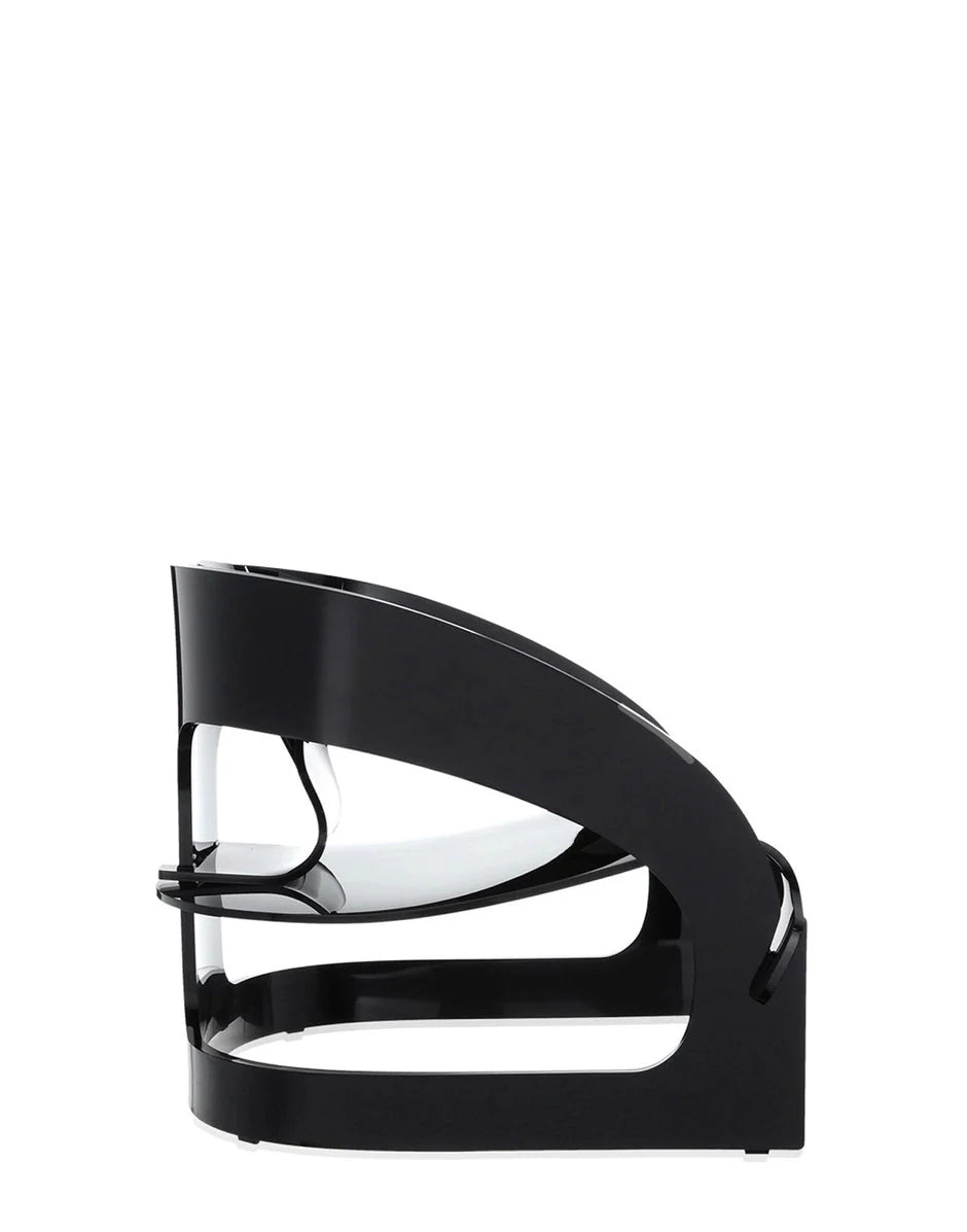 [product_category]-Kartell Joe Colombo Armchair, Black-Kartell-8058967070712-0586709-KAR-3