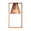 Kartell Light-Air Transparent Table Lamp, Lyserød