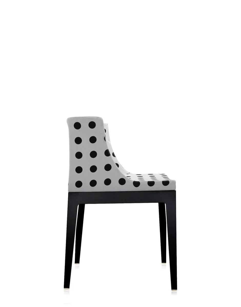 [product_category]-Kartell Mademoiselle à La Mode Armchair, Black/White Pattern-Kartell-8058967170207-04896PB-KAR-3