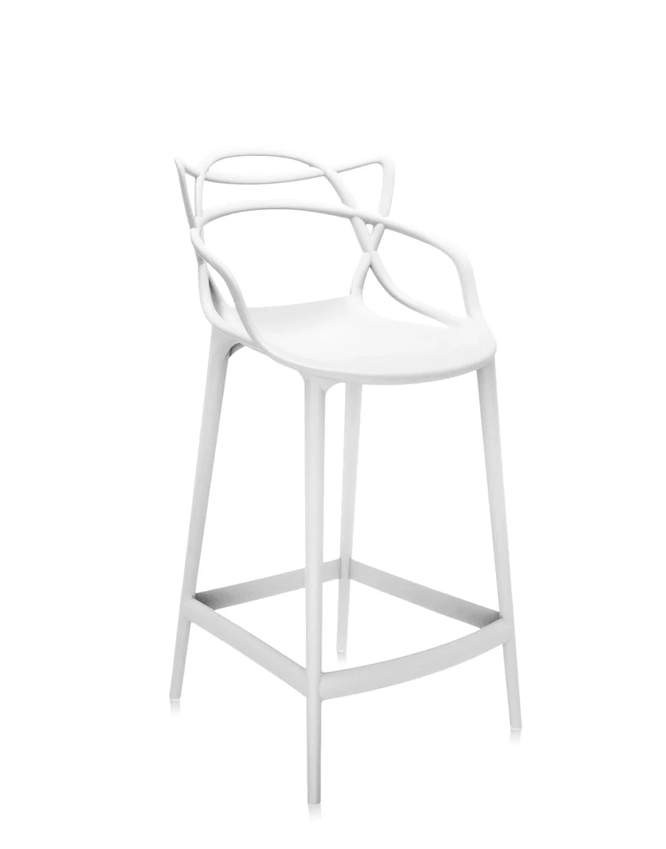 [product_category]-Kartell Masters Stool 65 Cm, White-Kartell-8058967184723-0586903-KAR-2