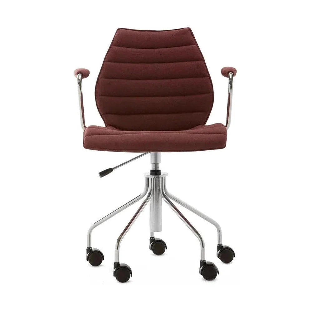 [product_category]-Kartell Maui Soft Noma Armchair, Brick Red-Kartell-8058967303797-02897NM-KAR-1