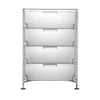 Kartell Mobil 4 Drawer With Feet, Ice