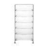 Kartell Mobil 6 Drawer With Feet, Ice