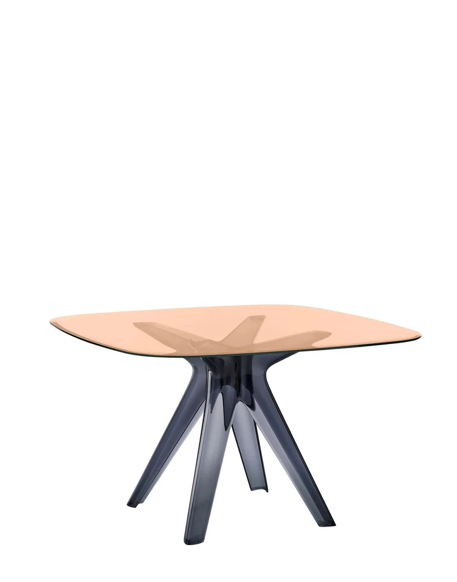 [product_category]-Kartell Sir Gio Table Square, Fume/Pink-Kartell-8058967260083-0327662-KAR-2