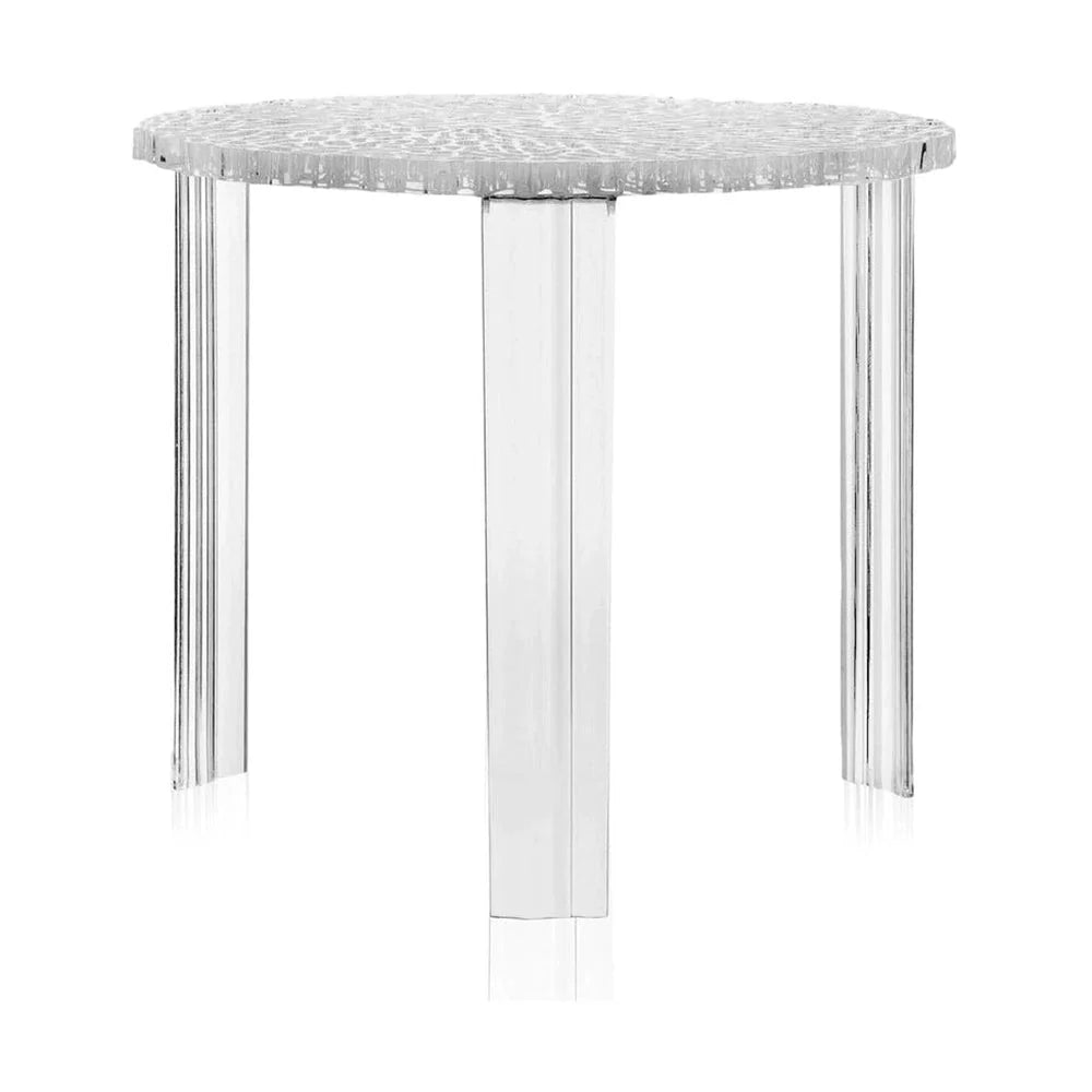 [product_category]-Kartell T Table Side Table 44 Cm, Crystal-Kartell-8034105783034-08502B4-KAR-1