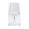 Kartell tage bordlampe, krystal