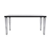 Kartell Top Top Top Glass 160x80 cm, sort